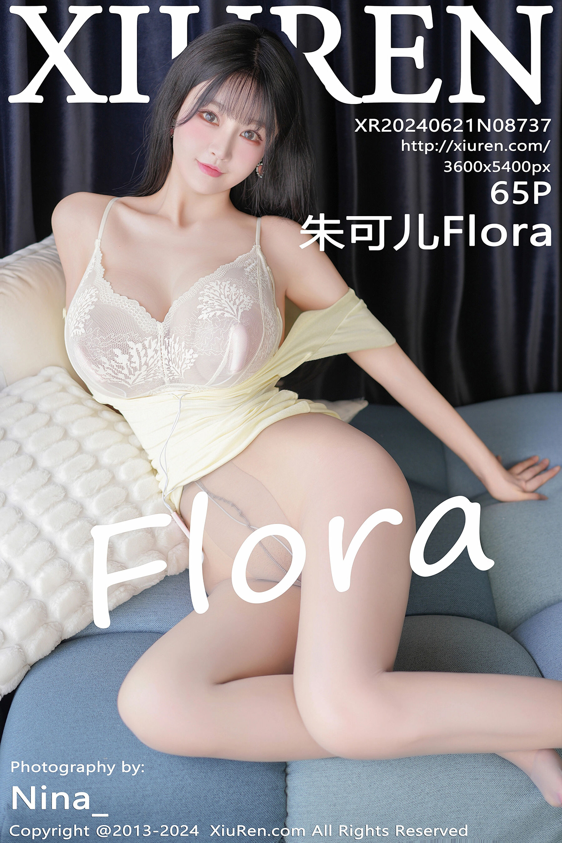 朱可儿FloraVol. 8737
