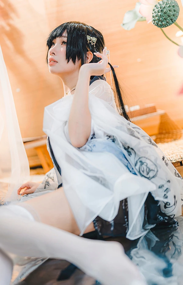 甜美福利姬慕慕Momo 古韵风华无圣光唯美图