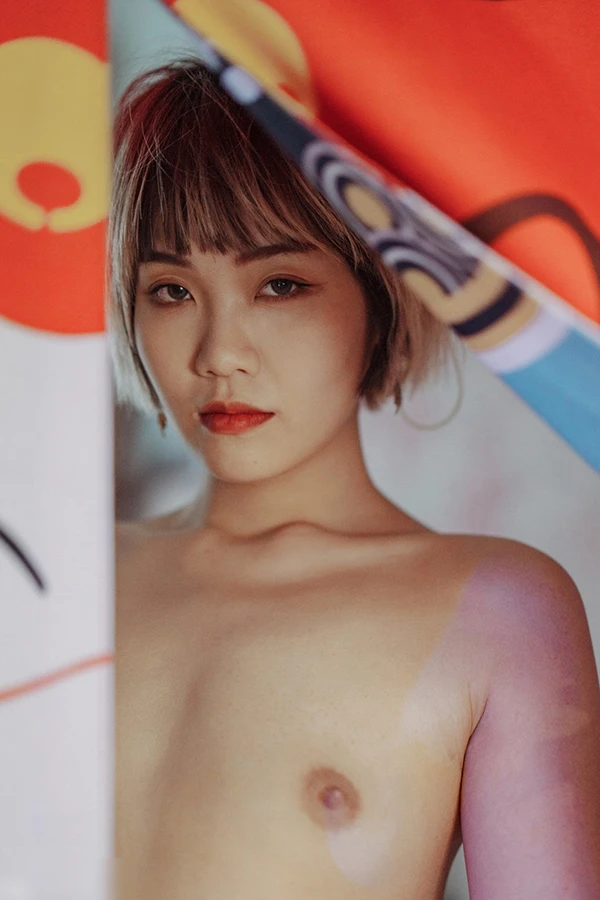 摄影师@蒸馏水出品美女模特无圣光人体合集